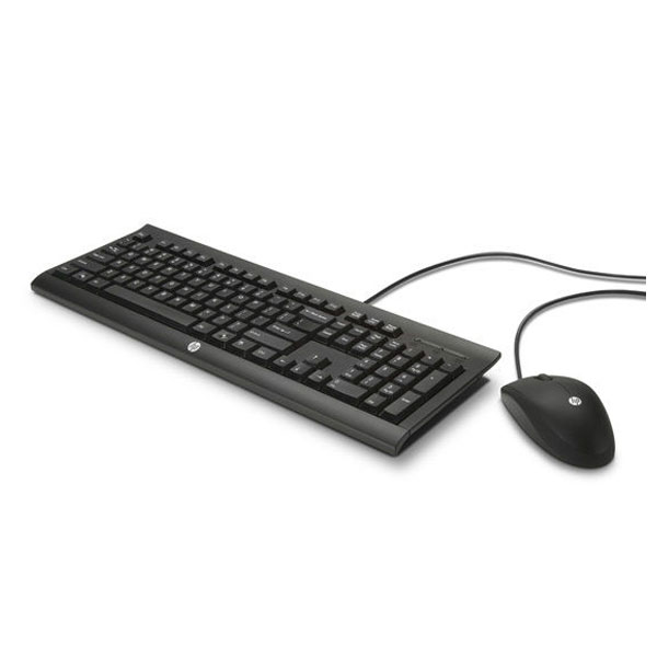 HP C2500 Wired Keyboard and Mouse Combo (J8F15AA)